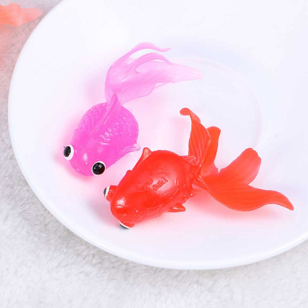 Aquarium Goldfish - 30 Adet Yapay Altın Balık, Yüksek