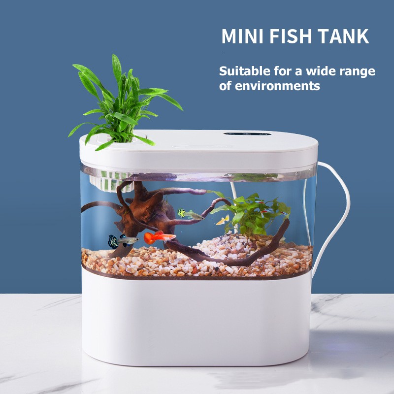 Aquarium Goldfish - Biyokimyasal Filtrasyon Sistemli ve LED'li Su