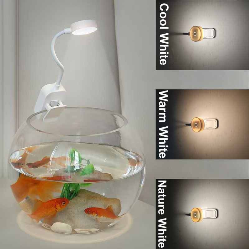 Aquarium Fish Colorful - LED Akvaryum Işık Klipsi Balık Tankı