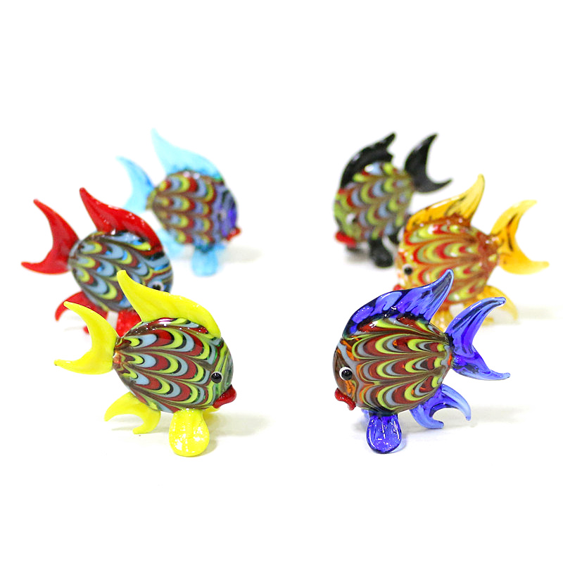 Aquarium Fish Colorful - Renkli Tropikal Balık Mini Figürler Sevimli