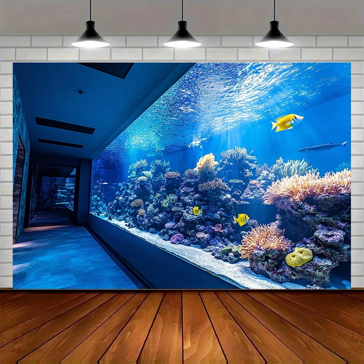 Aquarium Fish Colorful - Canlı Sualtı Akvaryumu Goblen Mercan Resifi