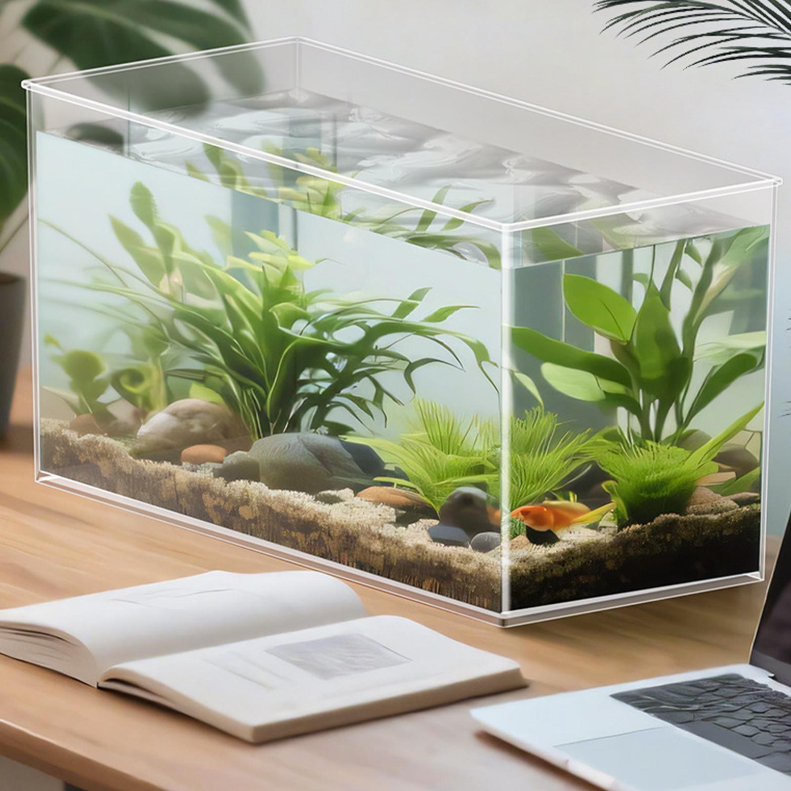 Aquarium Goldfish - Küçük Balık Tankı Betta Tankı Ekstra