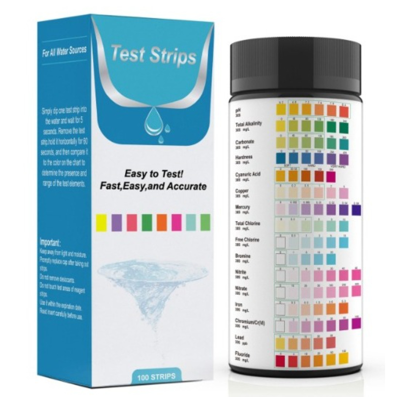 Aquarium Test Kit - 16'sı 1 arada Akvaryum Test Şeritleri