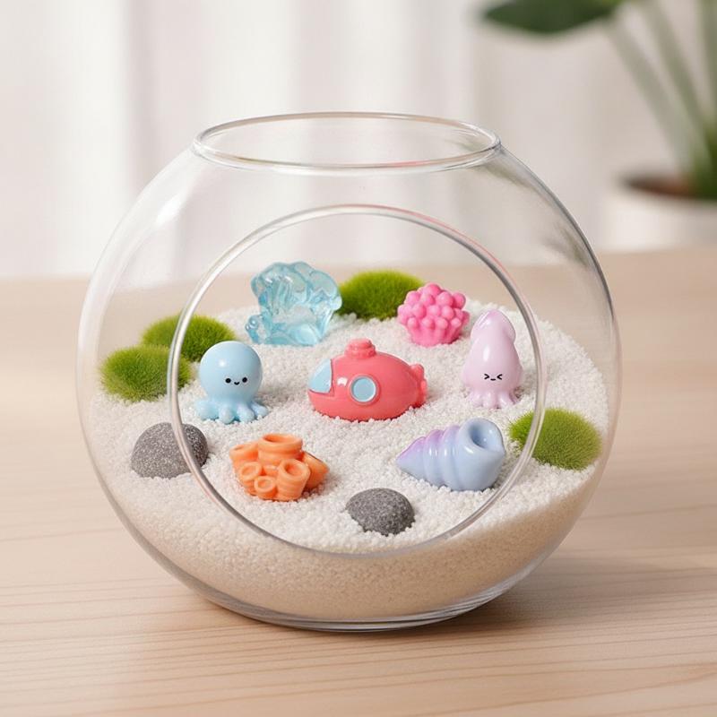 Aquarium Fish Unique - Akvaryum Süsü Hazine Sandığı Dalgıç Modeli