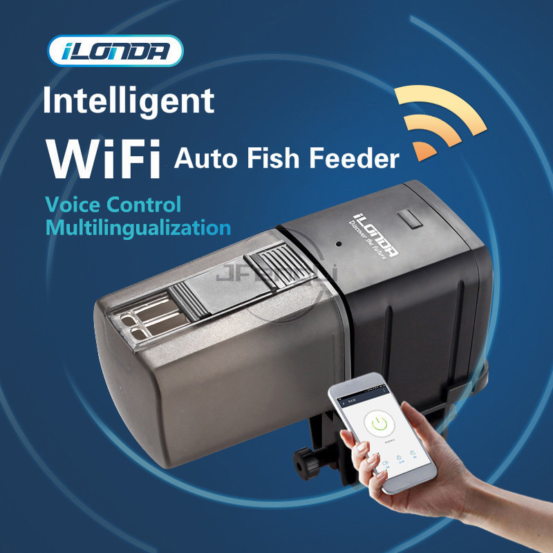 Aquarium Fish Feeder Automatic - Ilonda akıllı Wifi APP balık besleyici