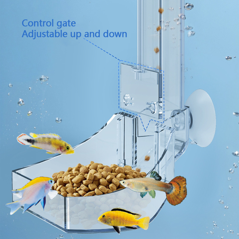 Akvaryum Akrilik Besleme Tüpü  - Aquarium Fish Feeder Automatic incelemesi ve fiyatı