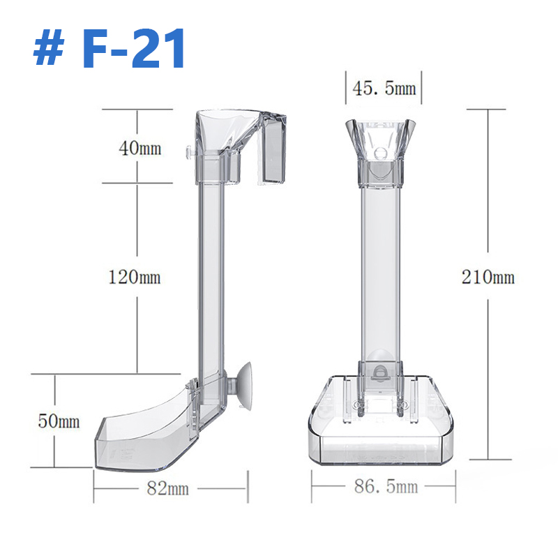Akvaryum Akrilik Besleme Tüpü  - Aquarium Fish Feeder Automatic incelemesi ve fiyatı