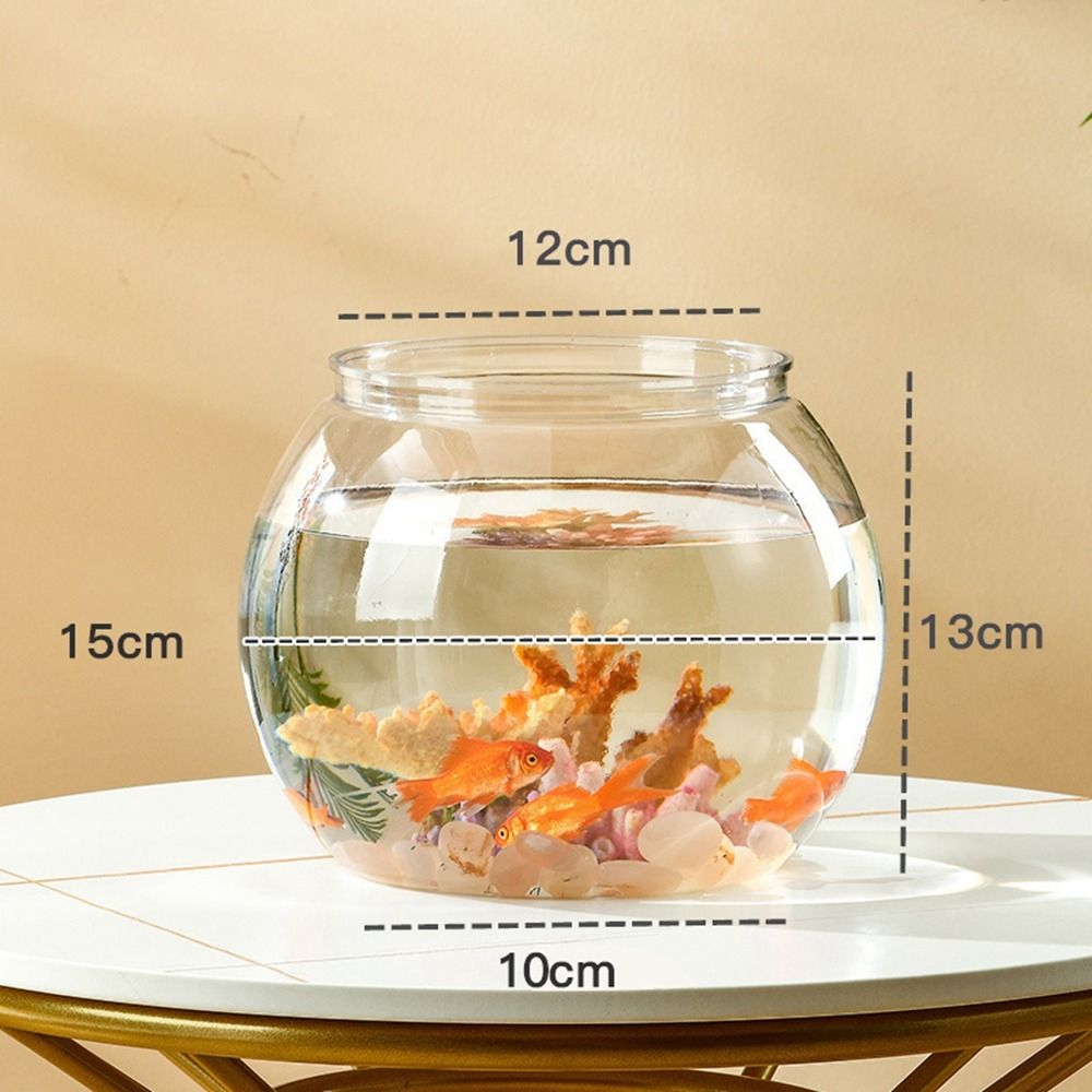 Ev Dekoru Şeffaf Yuvarlak Balı - Aquarium Goldfish incelemesi ve fiyatı