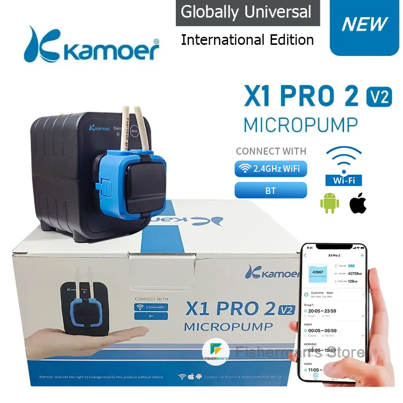 Kamoer X1 PRO 2 V2 Bluetooth W - Aquarium Fish Care incelemesi ve fiyatı