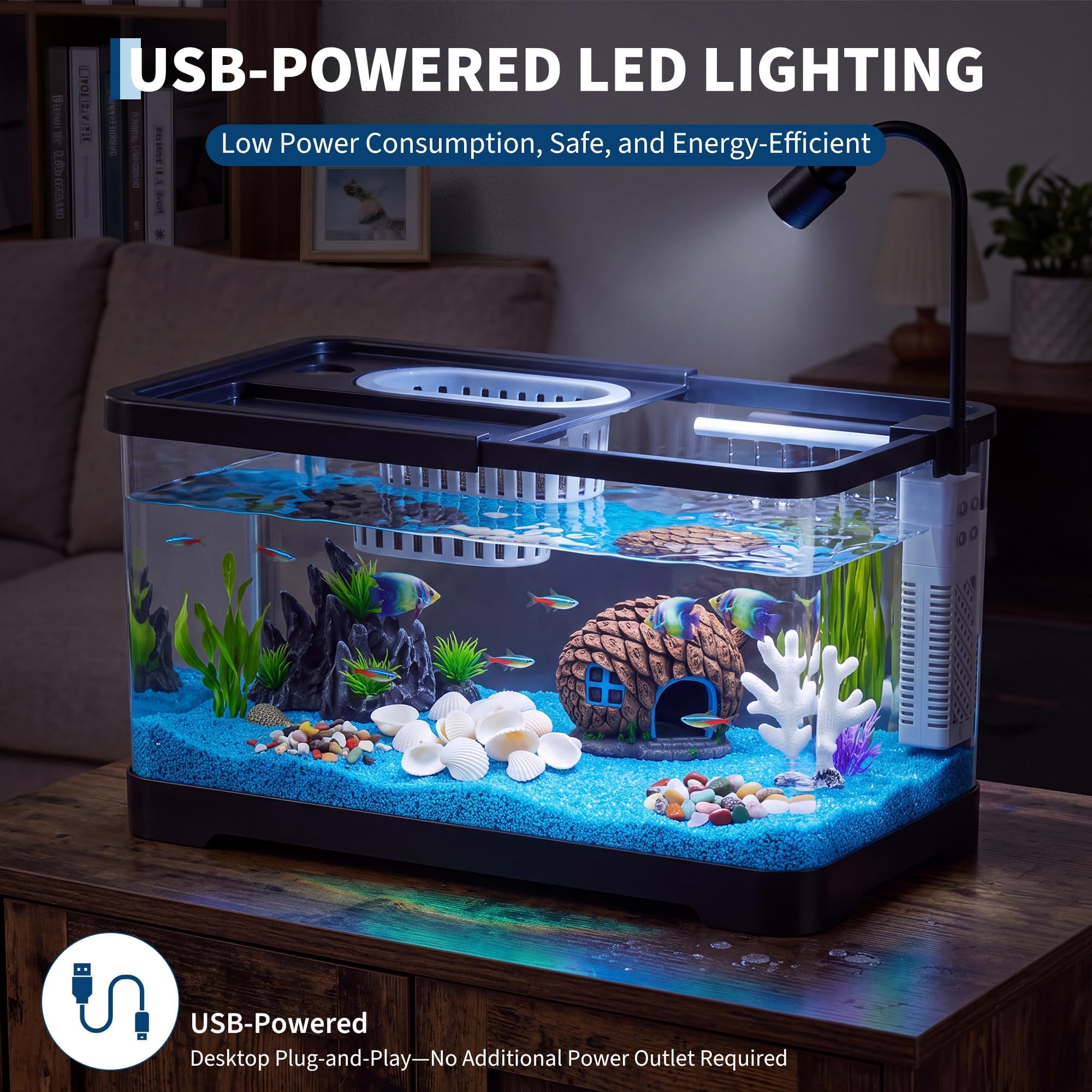 Balık Tankı Başlangıç Seti, Fi - Aquarium Goldfish incelemesi ve fiyatı