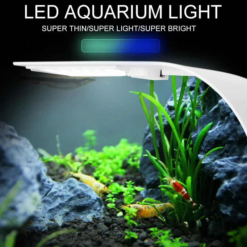 Süper İnce LED Akvaryum Işık A - Fish In Aquarium Picture incelemesi ve fiyatı