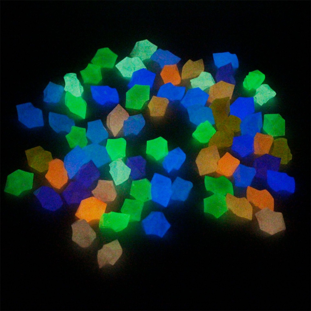 100 adet 14*11mm Koyu Çakıl Ta - Aquarium Fish That Glow In The Dark incelemesi ve fiyatı