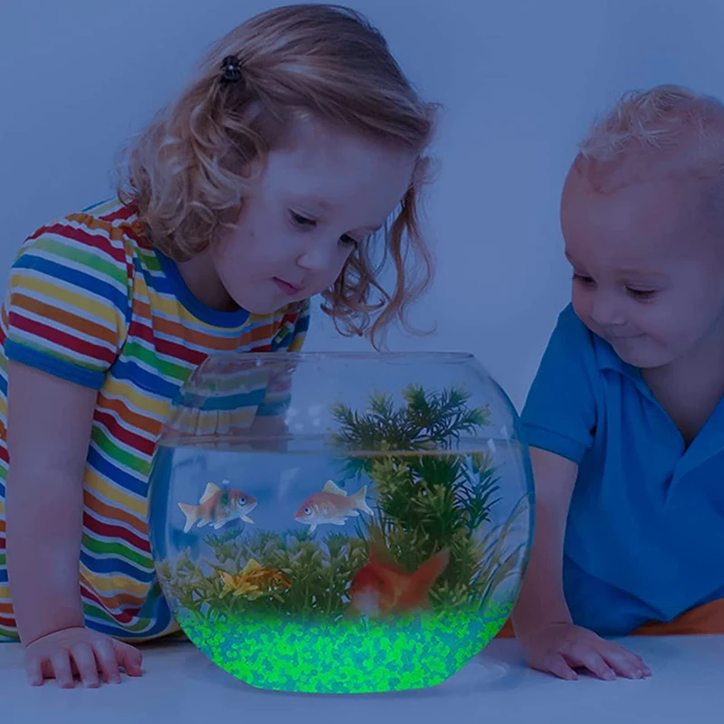 1000 adet 3-5mm aydınlık kum k - Aquarium Fish That Glow In The Dark incelemesi ve fiyatı