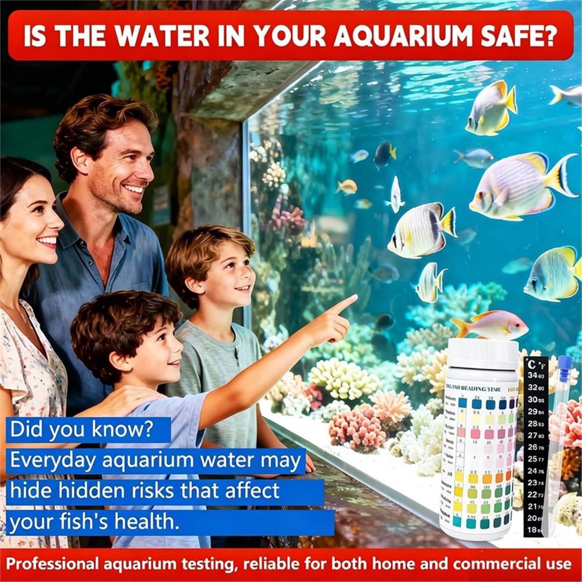 HGHO 9'u 1 Arada Akvaryum Test - Aquarium Test Kit incelemesi ve fiyatı