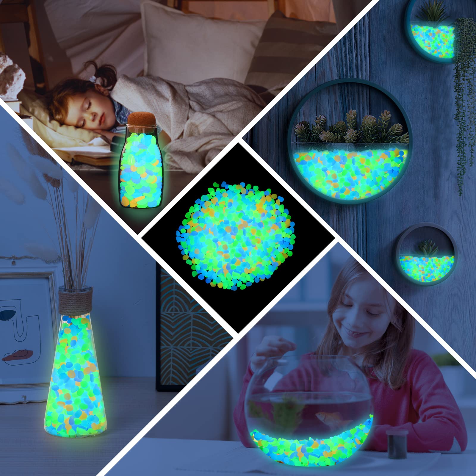 200 Adet Karanlıkta Parlayan B - Aquarium Fish That Glow In The Dark incelemesi ve fiyatı