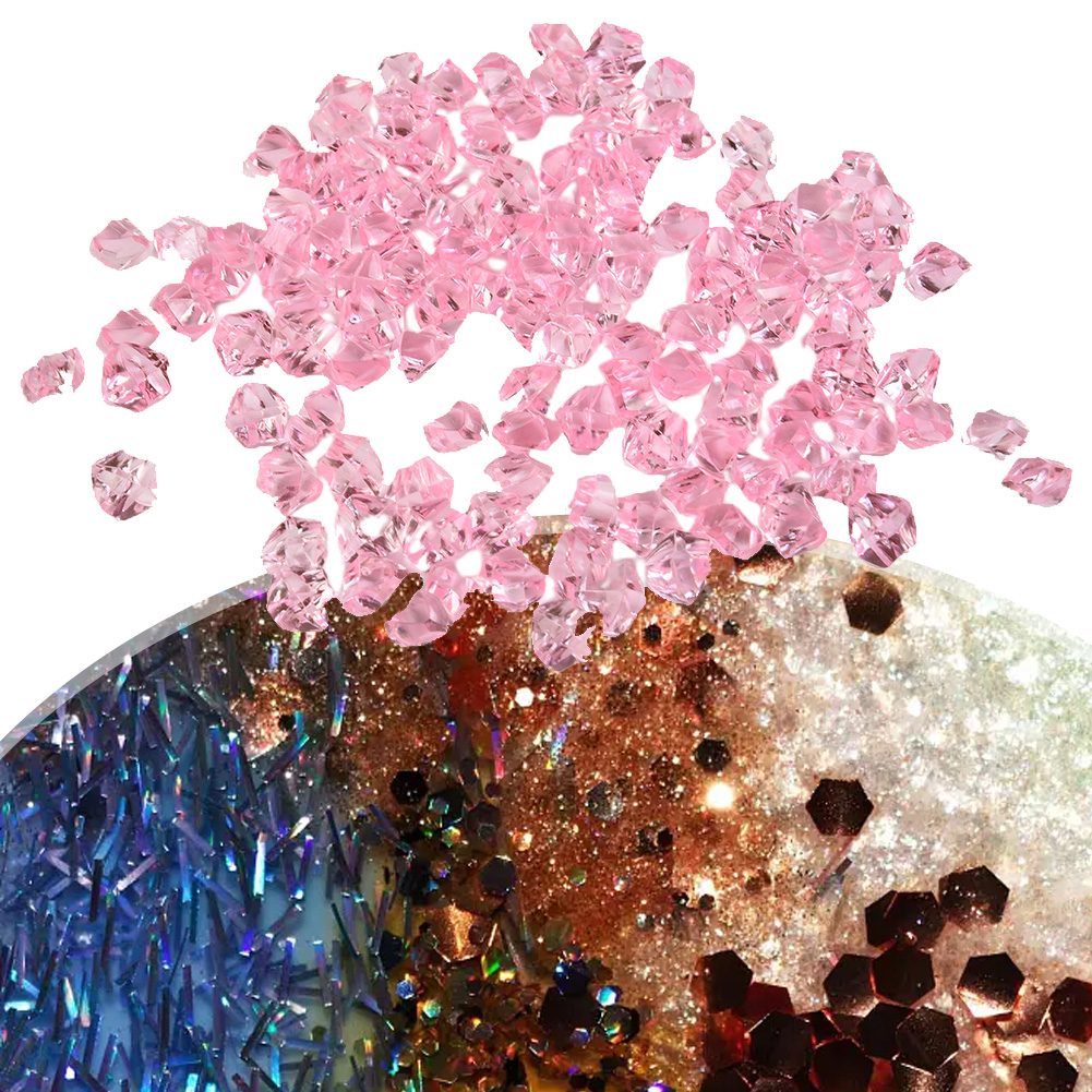 200 adet/paket Akrilik Kristal - Aquarium Fish Colorful incelemesi ve fiyatı
