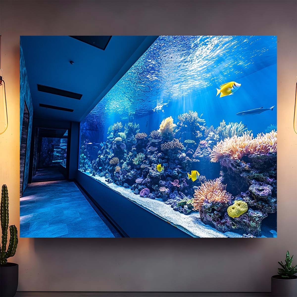 Canlı Sualtı Akvaryumu Goblen  - Aquarium Fish Colorful incelemesi ve fiyatı