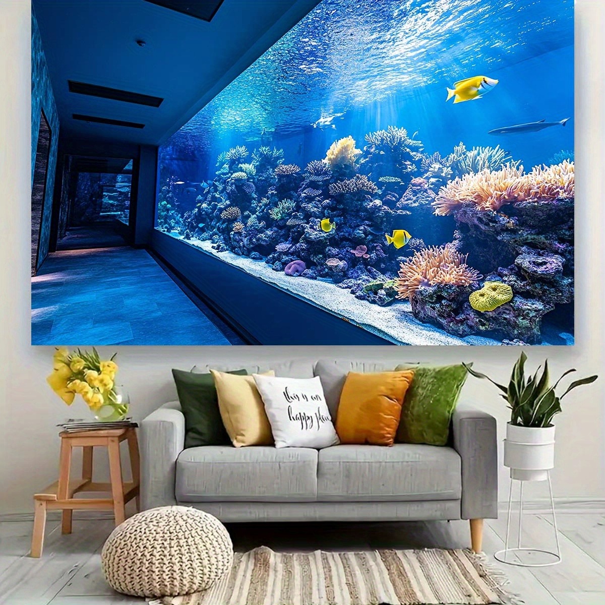 Canlı Sualtı Akvaryumu Goblen  - Aquarium Fish Colorful incelemesi ve fiyatı