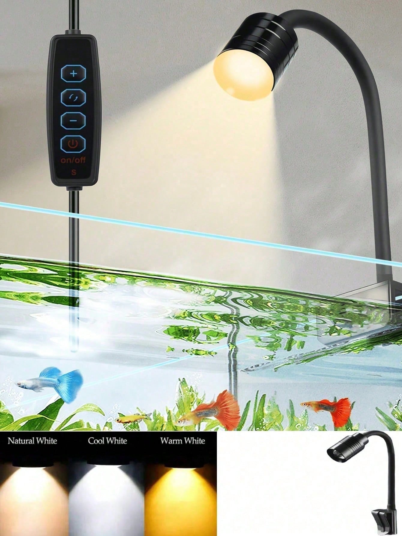 USB akvaryum ışıkları, Zoom Gü - Aquarium Goldfish incelemesi ve fiyatı