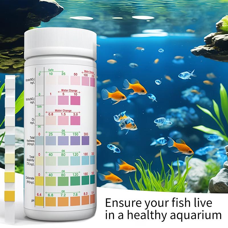 ~Akvaryum Su Test Şeritleri, A - Aquarium Test Kit incelemesi ve fiyatı
