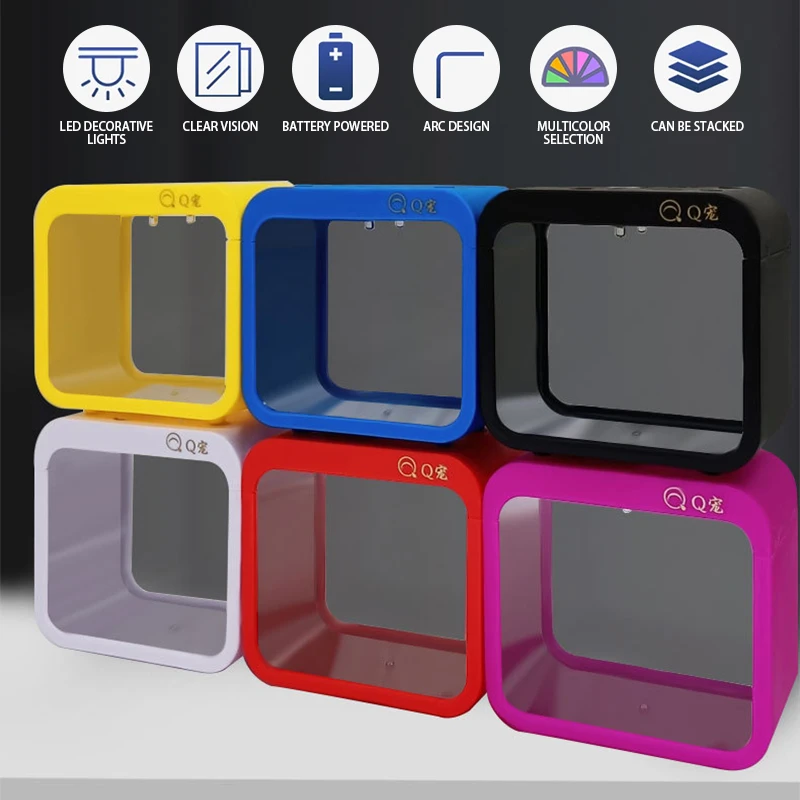 Masaüstü Şeffaf Akrilik Balık  - Aquarium Goldfish incelemesi ve fiyatı