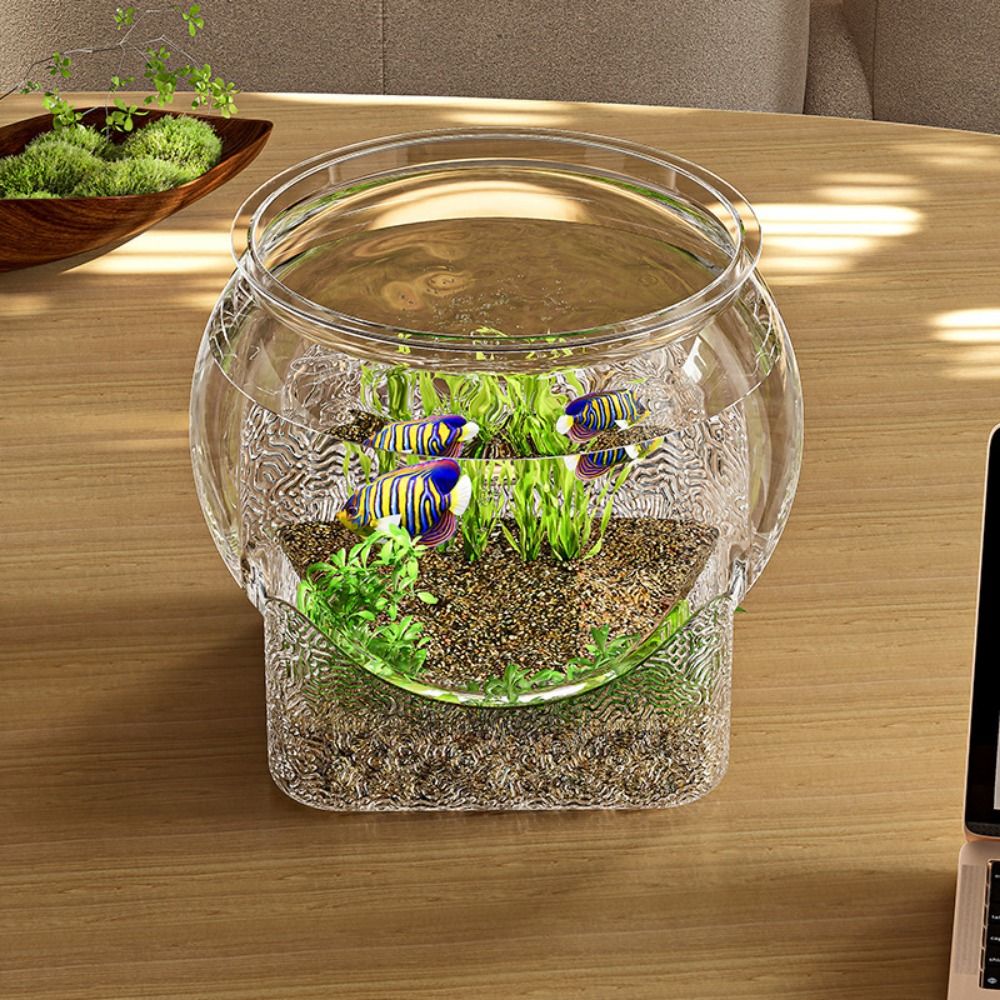 Ultra Şeffaf Yuvarlak Balık Ka - Aquarium Goldfish incelemesi ve fiyatı