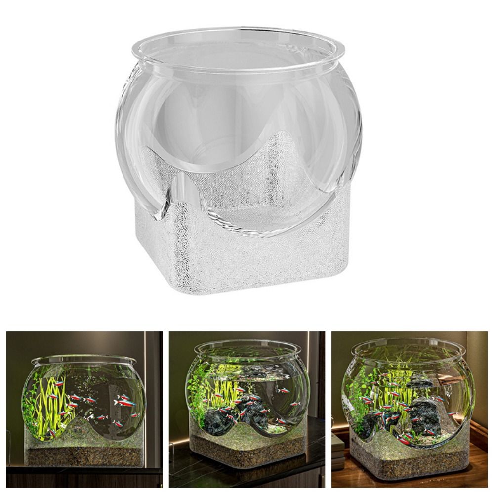Ultra Şeffaf Yuvarlak Balık Ka - Aquarium Goldfish incelemesi ve fiyatı