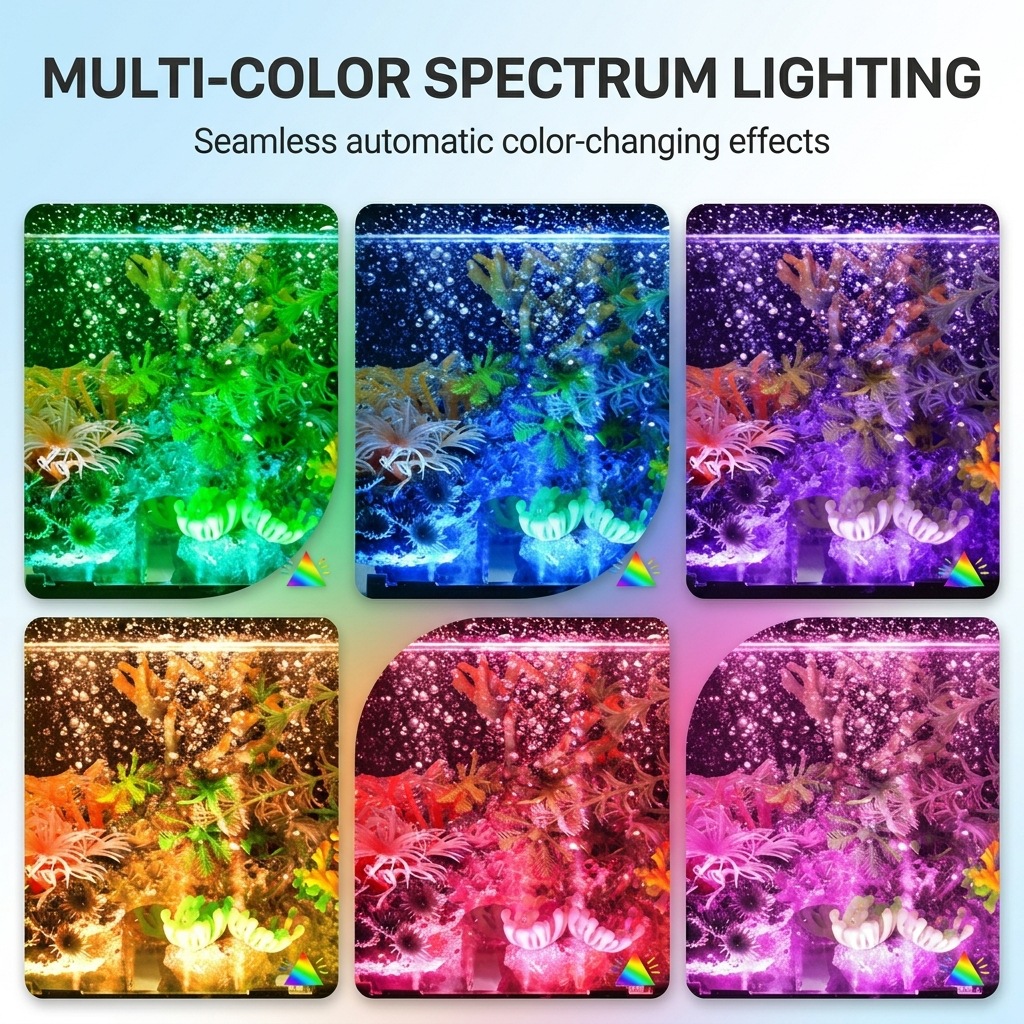 USB LED Akvaryum Hava Kabarcığ - Aquarium Fish Colorful incelemesi ve fiyatı