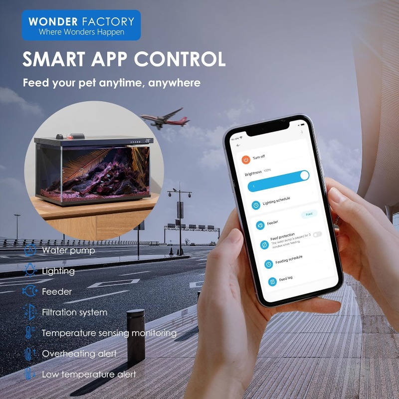 Akıllı Akvaryum, Cam Balık Tan - Aquarium Fish Feeder Automatic incelemesi ve fiyatı